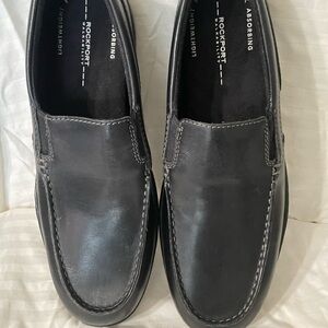 Rockport Men's Black Slip-On Loafers